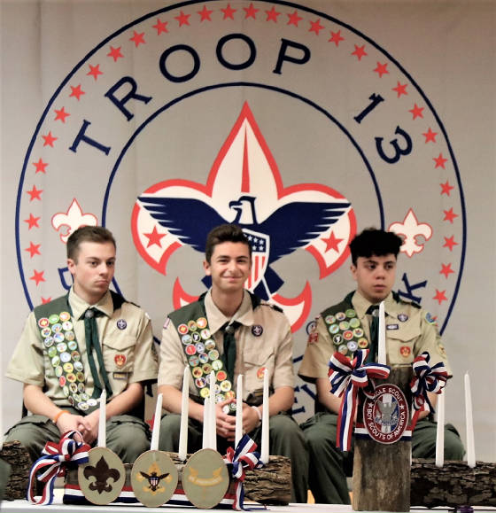 Troop 13 Brooklyn, New Eagle Scouts,  